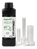 SuperPP Tough 3D Printer Resin Fastest 1.4GPa 50um Print in 1.3 secs, Made in Korea by 3DMaterials