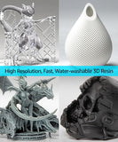 8K 22um Resolution SuperFast Water Washable Resin, 0.5 Sec. (50um), Made in Korea
