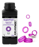 SuperCast 8K 3D Printer Resin Wax Filled for Ultrafine Filigree, Jewelry, and Metal Casting, Made in Korea by 3DMaterials