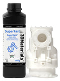 SuperRigid 3D Printer Resin 6.0GPa, 40% of Nano-Micro Ceramic Powder Filled for Ceramic Like Prototypes, Made in Korea by 3DMaterials