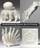 SuperRigid 3D Printer Resin 6.0GPa, 40% of Nano-Micro Ceramic Powder Filled for Ceramic Like Prototypes, Made in Korea by 3DMaterials