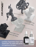 SuperValue 3D Printer Resin for Ultra Low Cost Printing, Made in Korea by 3DMaterials (1000g, Grey)